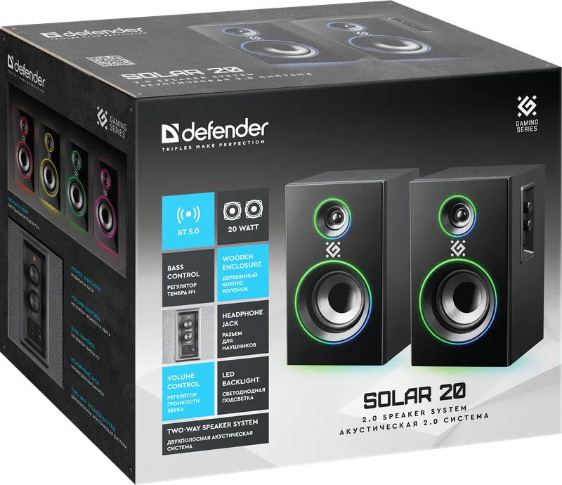 Defender - Акустическая 2.0 система Solar 20