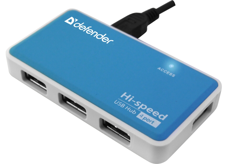 Defender - Универсальный USB разветвитель Quadro Power