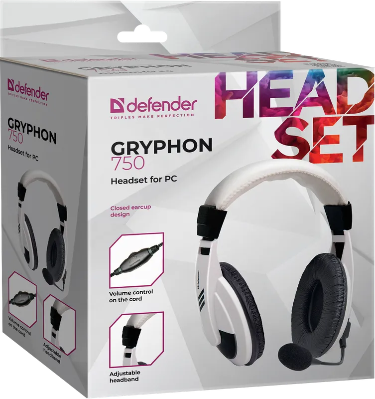 Defender - Компьютерная гарнитура Gryphon 750