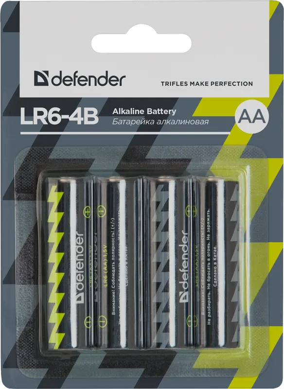 Defender - Батарейка алкалиновая LR6-4B
