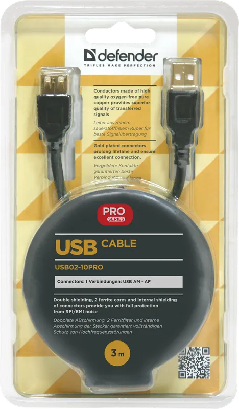 Defender - USB кабель USB02-10PRO USB2.0
