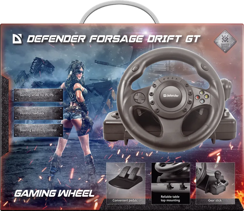 Defender - Игровой руль Forsage Drift GT