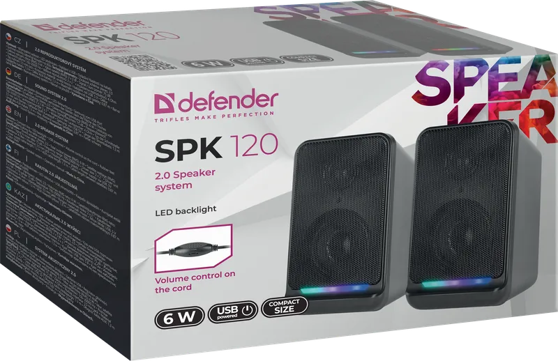 Defender - Акустическая 2.0 система SPK 120