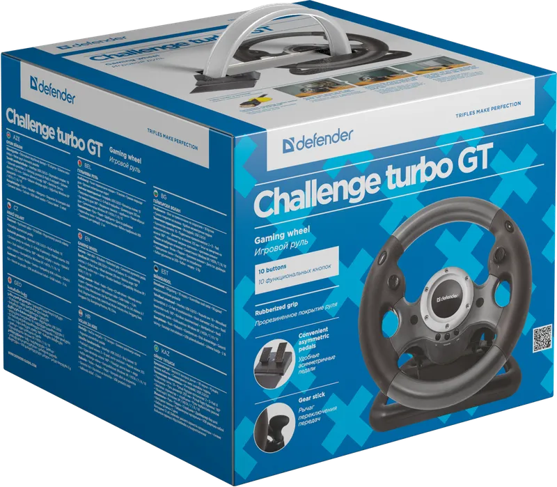 Defender - Игровой руль Challenge Turbo GT