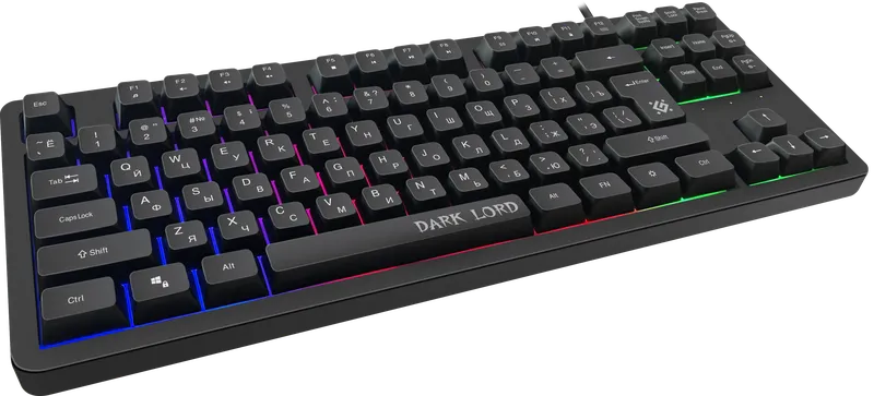 Defender - Проводная игровая клавиатура Dark Lord GK-580