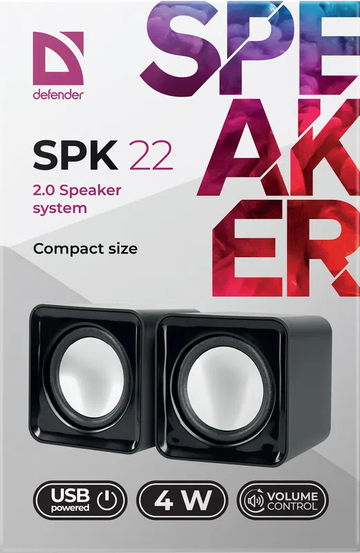 Defender - Акустическая 2.0 система SPK 22
