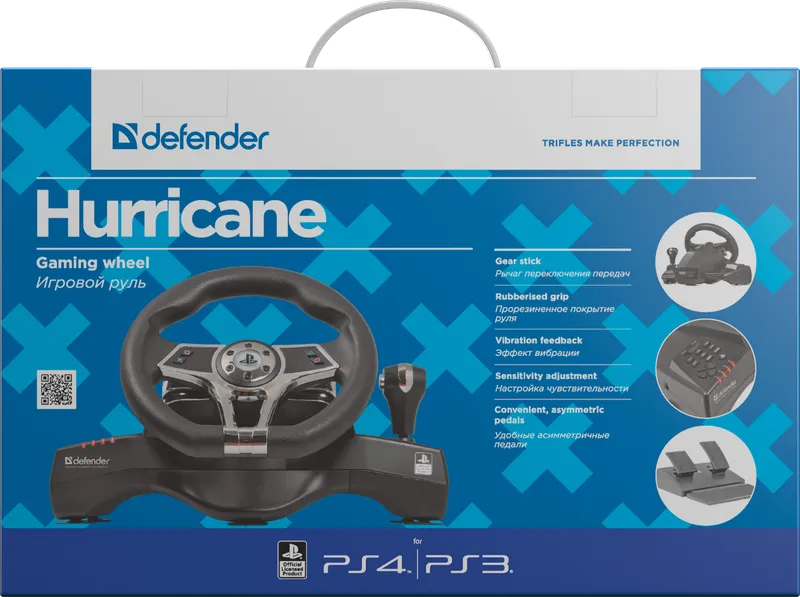 Defender - Игровой руль Hurricane