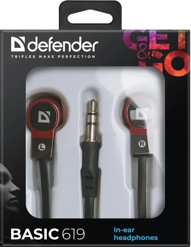 Defender - Наушники вставки Basic 619