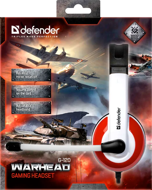Defender - Игровая гарнитура Warhead G-120