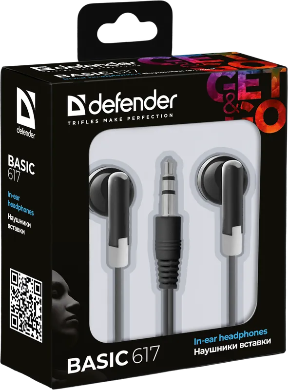 Defender - Наушники вставки Basic 617