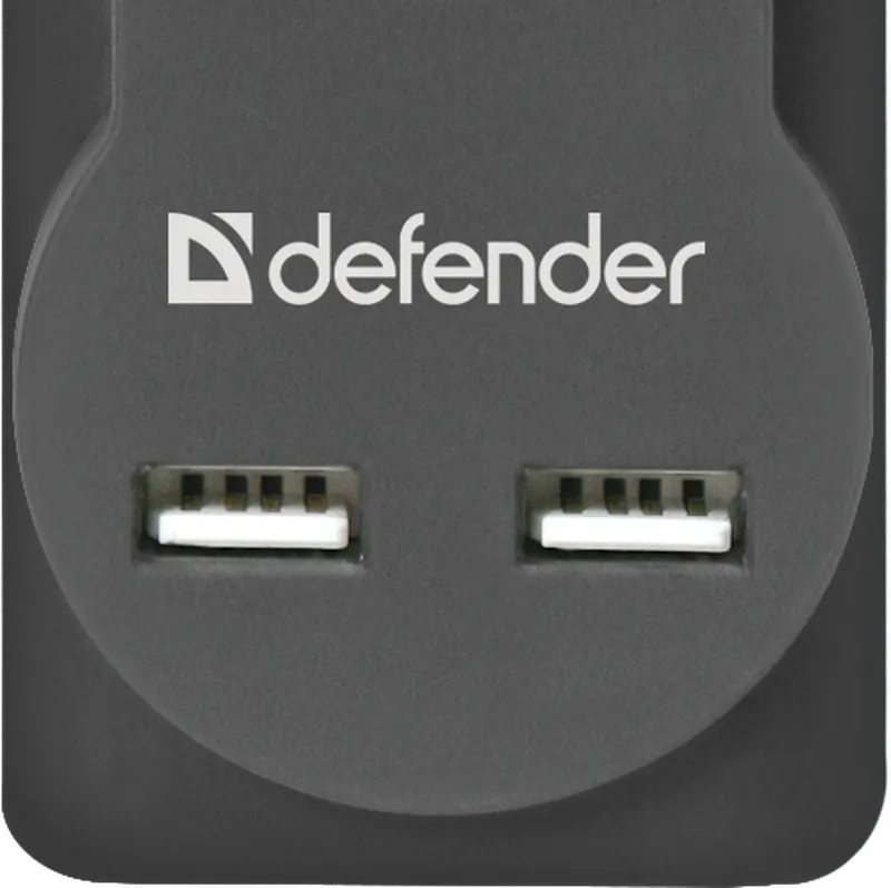 Defender - Удлинитель с сетевым фильтром DFS 755