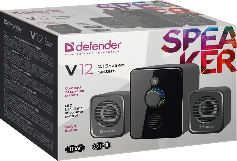 Defender - Акустическая 2.1 система V12
