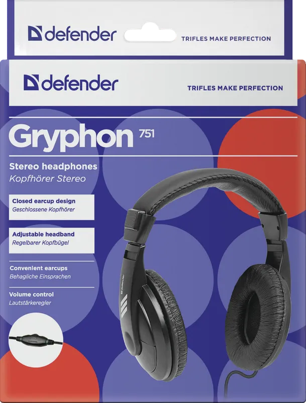 Defender - Наушники накладные Gryphon 751