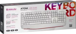 Defender - Проводная клавиатура Atom HB-546