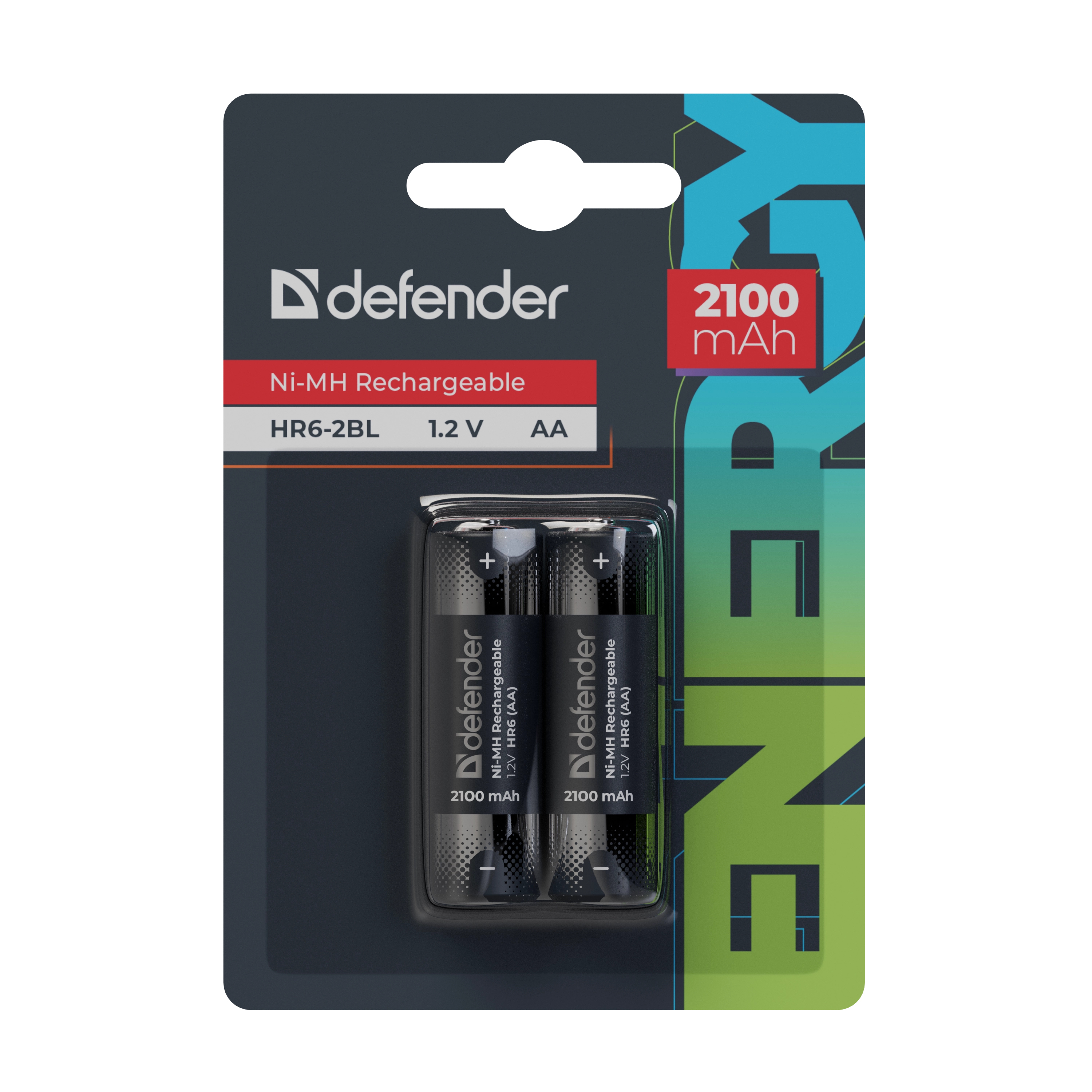 Defender - Аккумуляторная батарея HR6-2BL 2100 mAh