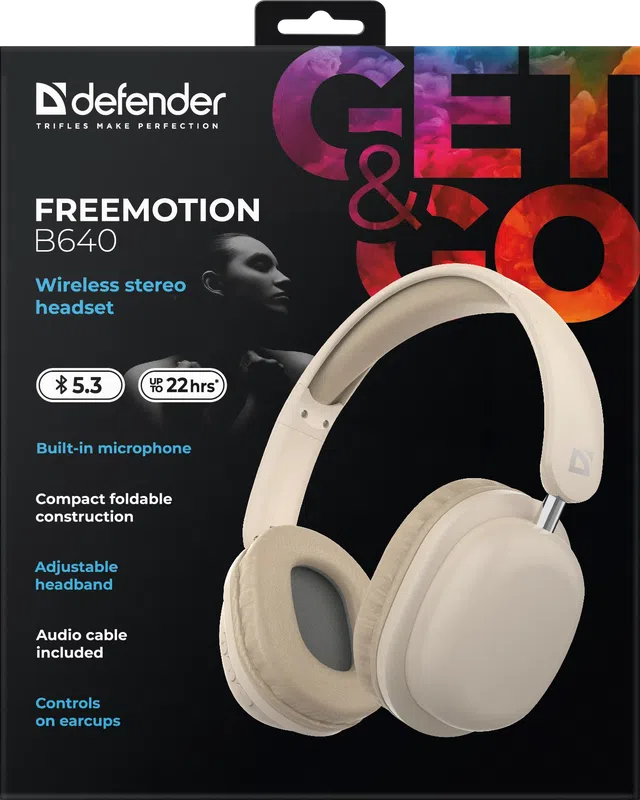 Defender - Беспроводная гарнитура FreeMotion B640