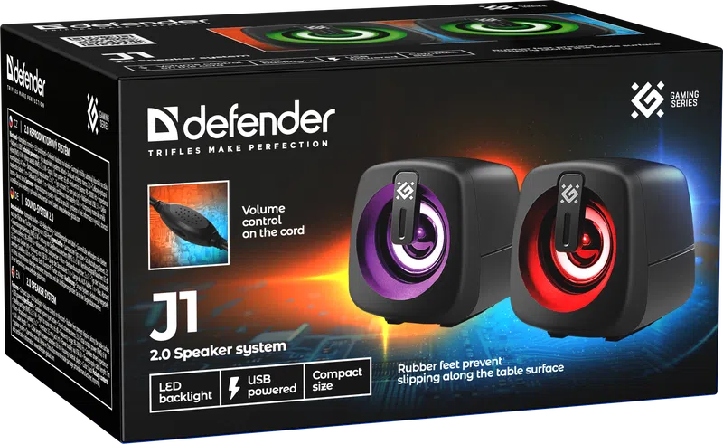 Defender - Акустическая 2.0 система J1