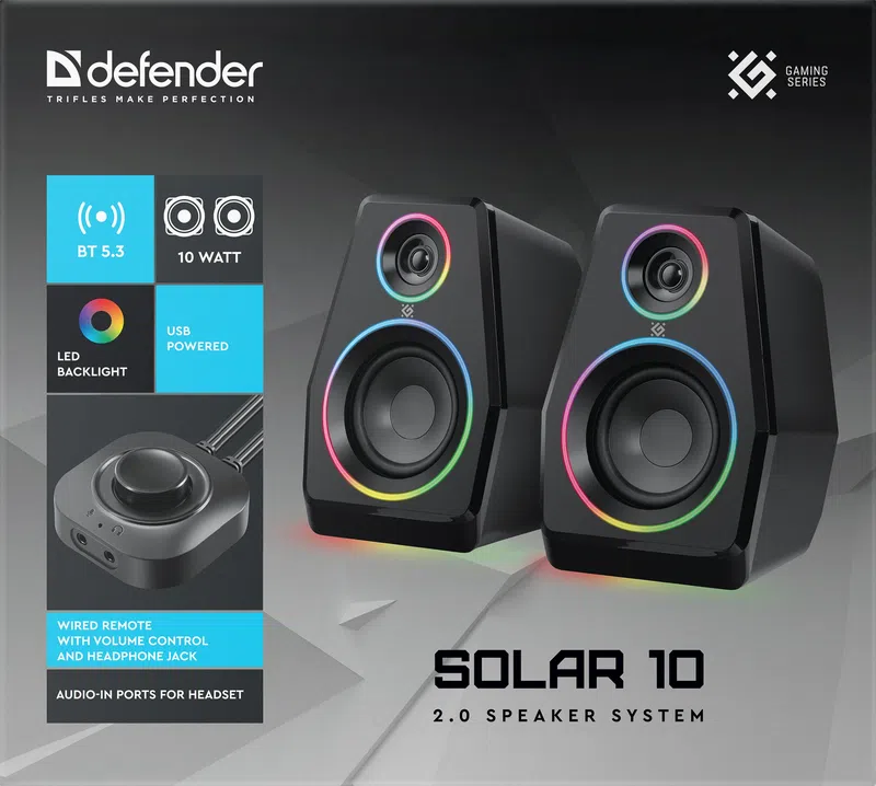 Defender - Акустическая 2.0 система Solar 10