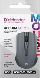 Defender - Беспроводная оптическая мышь Accura MM-935