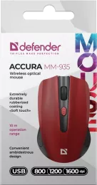 Defender - Беспроводная оптическая мышь Accura MM-935