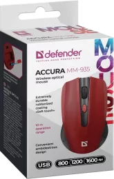 Defender - Беспроводная оптическая мышь Accura MM-935
