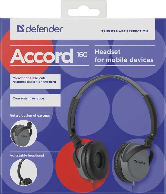 Defender - Гарнитура для смартфонов Accord 160