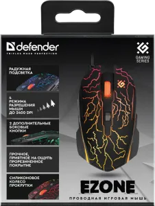 Defender - Проводная игровая мышь Ezone GM-036