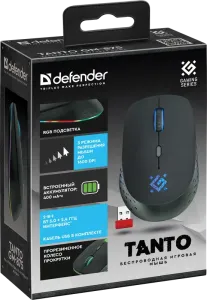 Defender - Беспроводная игровая мышь Tanto GM-875