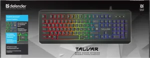 Defender - Проводная игровая клавиатура Talvar GK-558