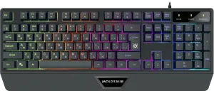 Defender - Проводная игровая клавиатура Moldtaur GK-116