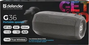 Defender - Портативная колонка G36