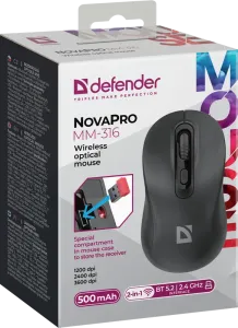 Defender - Беспроводная оптическая мышь NovaPro (НоваПро) MM-316