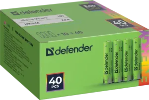 Defender - Батарейка алкалиновая LR03-4S Ecoline (Эколайн)