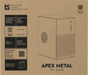 Defender - Корпус компьютерный Apex Metal