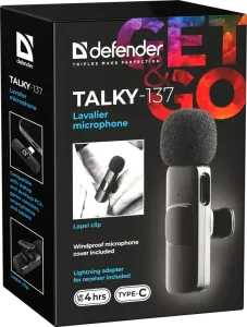 Defender - Петличный микрофон Talky-137
