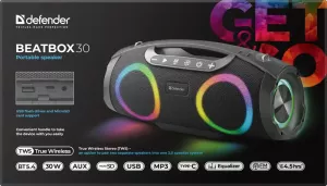 Defender - Портативная колонка Beatbox 30
