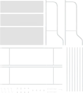 Defender - Стеллаж для ванной комнаты Laundry Tower