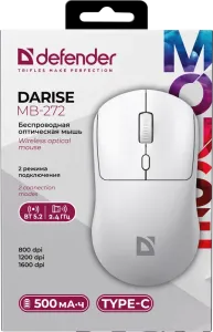 Defender - Беспроводная оптическая мышь Darise (Дариз) MB-272