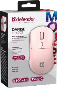 Defender - Беспроводная оптическая мышь Darise (Дариз) MB-272