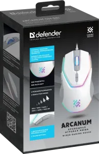 Defender - Проводная игровая мышь Arcanum (Арканум) GM-881