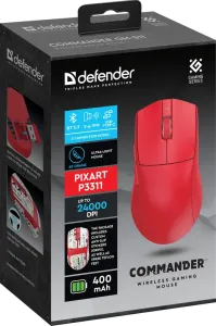Defender - Беспроводная игровая мышь Commander (Командир) GM-511