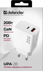 Defender - Сетевое зарядное устройство UPA-28