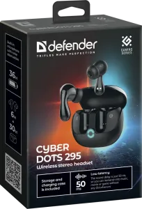 Defender - Беспроводная гарнитура CyberDots 295 (Кибердотс)