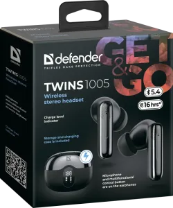 Defender - Беспроводная гарнитура Twins 1005 (Близнецы)