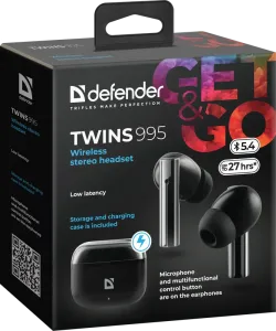 Defender - Беспроводная гарнитура Twins 995 (Близнецы)