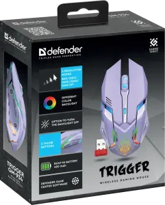 Defender - Беспроводная игровая мышь Trigger (Триггер) GM-934
