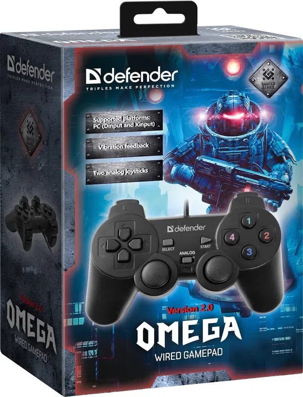 Defender - Проводной геймпад Omega