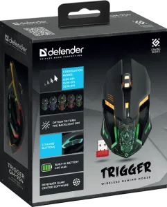 Defender - Беспроводная игровая мышь Trigger GM-934