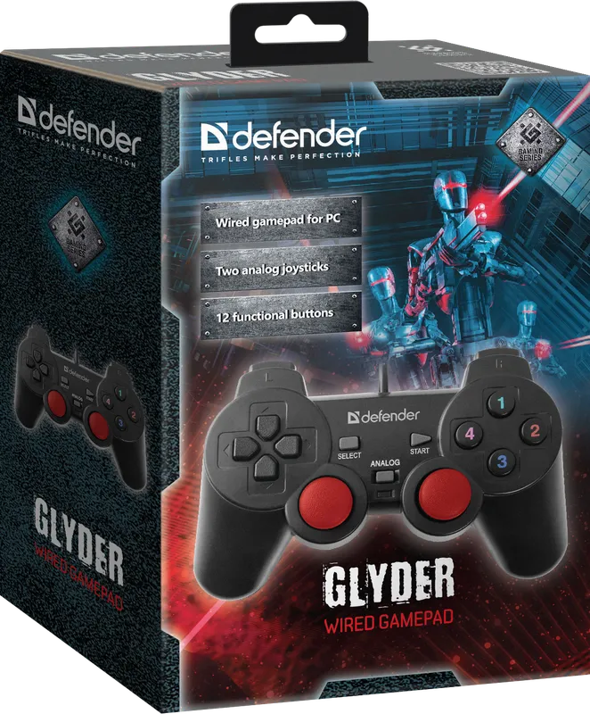 Defender - Проводной геймпад Glyder