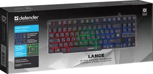 Defender - Проводная игровая клавиатура Lance GK-012